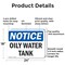 Signmission Oily Water Tank, 24 in W x Rectangle, Aluminum OS-2PACK-NS-A-1824-L-16977 - alternate 4